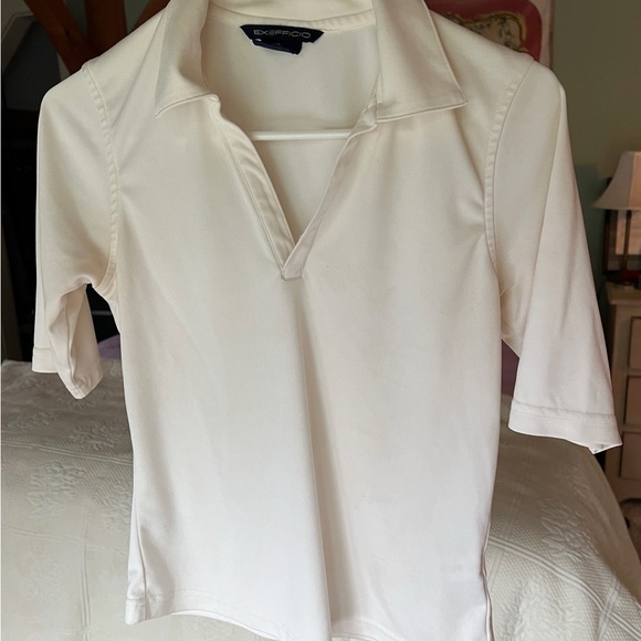 Exofficio Tops - Exofficio Women's White Button Down Shirt